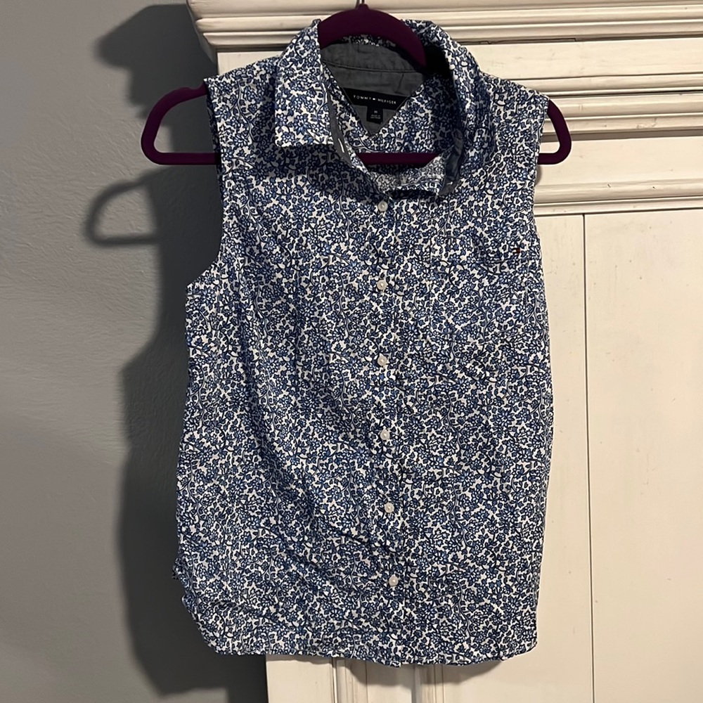 Tommy Hilfiger floral button down